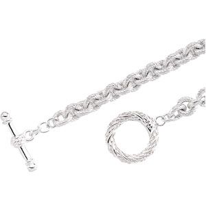 6.75 mm Fashion Link Bracelet