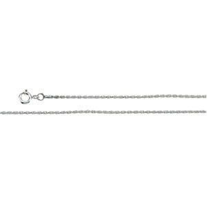 1.5 mm Diamond-Cut Rope Chain