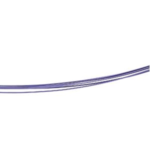 Stainless Steel / Purple 7-Strand Coated Chain