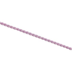 3mm Lilac Satin Twist Necklace
