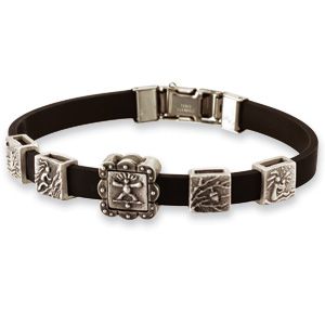 7mm Black Rubber for Bracelet