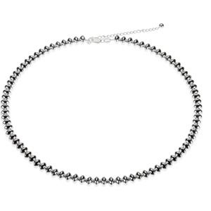 6.65mm Saucer Bead Necklace