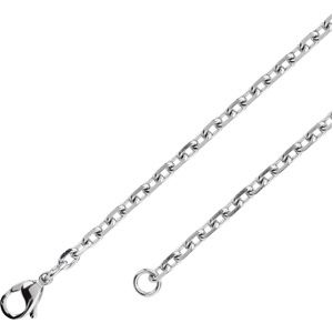 3.5mm Stainless Steel Diamond Cut Cable Chain