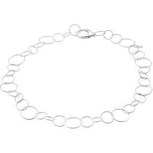 Sterling Silver Twisted link Chain