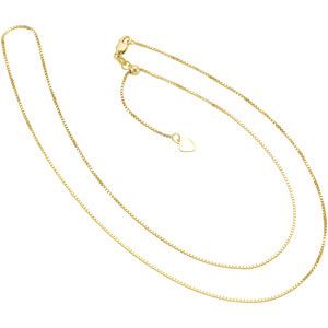 1.0mm Adjustable Box Chain 