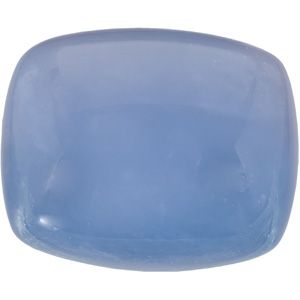 Antique Cushion Genuine Blue Chalcedony