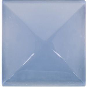 Square Genuine Blue Chalcedony