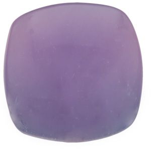 Antique Square Genuine Lavender Chalcedony
