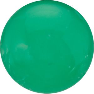 Round Genuine Chrysoprase Bead