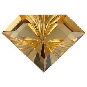 Chevron Fantasy Genuine Citrine
