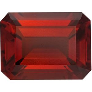 Emerald/Octagon Genuine Madeira Citrine
