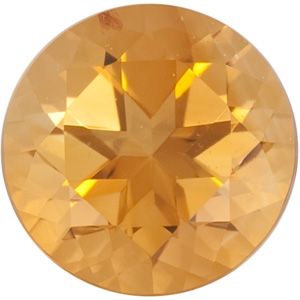 Round SWAROVSKI GEMS™ Genuine Citrine