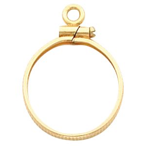 Coin Edge Screw-Top Coin Frame Mounting