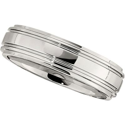 Dura Cobalt&reg; Band with Grooves