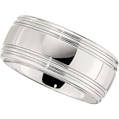 Dura Cobalt&reg; Band with Grooves