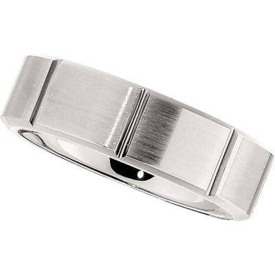 Dura Cobalt&trade; Band with Satin Finish