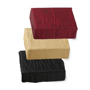 Crinkle Series Double Ring or Cuff Link Box