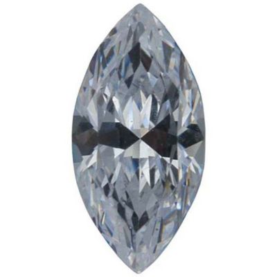 Marquise Lab Created White Cubic Zirconia