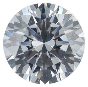 Round SWAROVSKI GEMS™ Lab Created White Cubic Zirconia