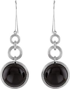 Genuine Onyx Earrings