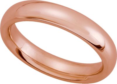 Comfort Fit Wedding Band - Size 7, 2mm - 8mm