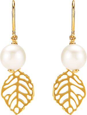 Freshwater Cultured Dangle Pearl Earrings