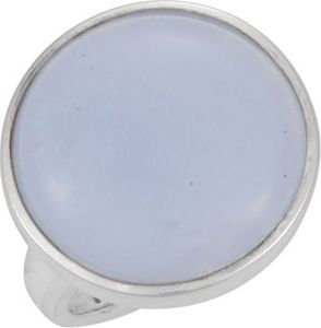 Genuine Blue Chalcedony Ring