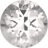 White Topaz Genuine Machine-Cut