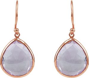 Genuine Quartz Earrings