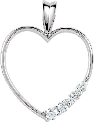 Journey Heart Pendant Mounting