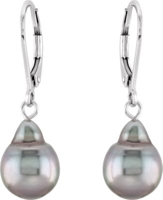 Tahitian Cultured Pearl Earrings