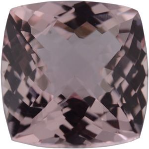 Antique Square Genuine Morganite (Black Box)
