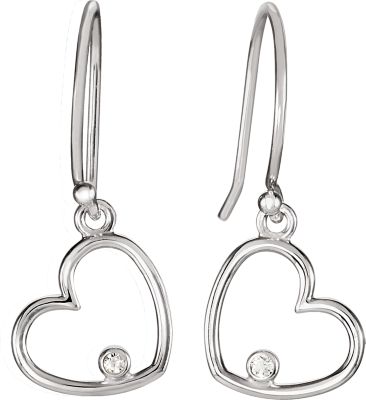 Heart Dangle Earrings