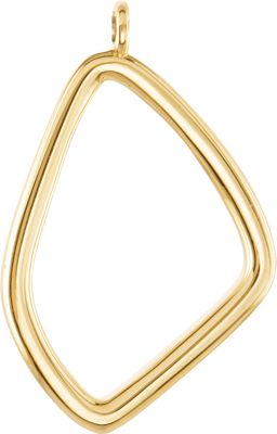 Open Silhouette Dangle Component with Jump Ring