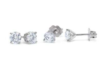 Diamond Stud Earrings