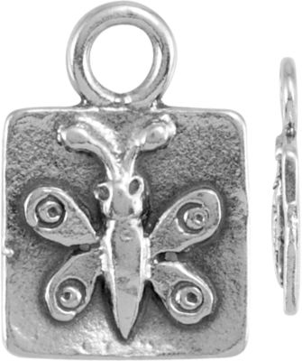 Butterfly Dangle with Square Frame