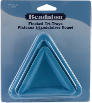 Flocked Tri-Trays