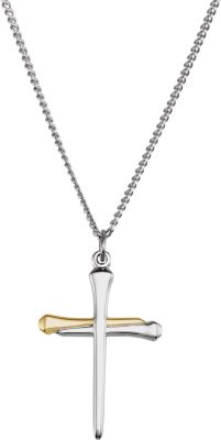 Nail Cross Necklace