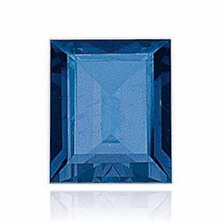 Cushion Imitation Blue Zircon