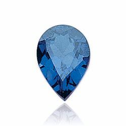 Pear Imitation Blue Zircon