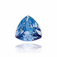 Trillion Imitation Blue Zircon
