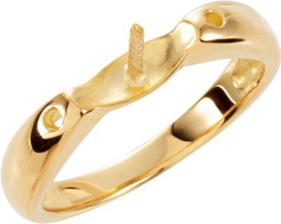 Ring Mounting for South Sea Cultured Pearls