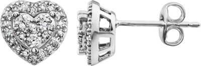 Halo-Style Stud Earrings