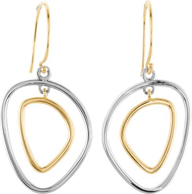 Open Silhouette Dangle Earrings