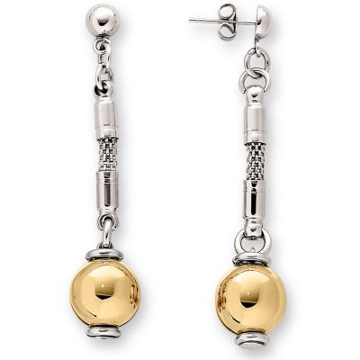 Amalfi&trade; Stainless Steel Dangle Earrings