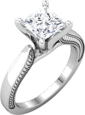 Sculptural-Inspired Engagement Ring Base