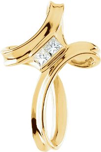 Diamond Cross Pendant