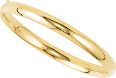 Hinged Bangle Bracelet - 6.5mm