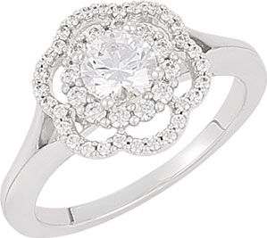 Engagement Mounting or Matching Band