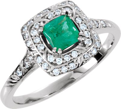 Sculptural-Inspired Engagement Ring